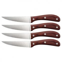 Judge Set Of 4 Steak Knives Book Gift Set Wooden Handle