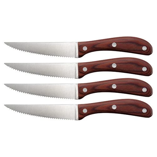 Judge Set Of 4 Steak Knives Book Gift Set Wooden Handle 3 Judge Set Of 4 Steak Knives Book Gift Set Wooden Handle
