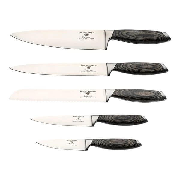 Rockingham Forge RF-2590 Series 6 Piece Knife Block Set 4 Rockingham Forge RF-2590 Series 6 Piece Knife Block Set - Image 2