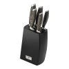 Rockingham Forge RF-2590 Series 6 Piece Knife Block Set -KITCHEN KNIVES Sales Store RF 25906B Rockingham Forge RF 2590 Series 6 Piece Knife Block Set