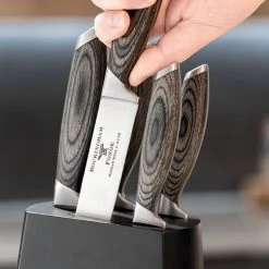 Rockingham Forge RF-2590 Series 6 Piece Knife Block Set 13 Rockingham Forge RF-2590 Series 6 Piece Knife Block Set -KITCHEN KNIVES Sales Store RF 25906B Rockingham Forge RF 2590 Series 6 Piece Knife Block Set 5