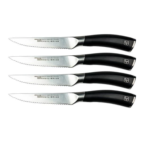 Rockingham Forge Equilibrium 4 Piece Steak Knife Set 3 Rockingham Forge Equilibrium 4 Piece Steak Knife Set