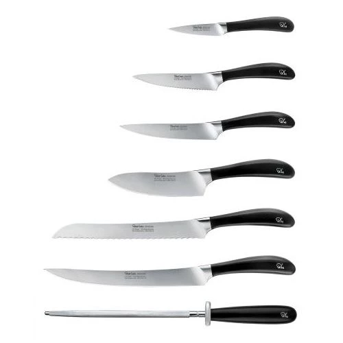 Robert Welch Signature ABS Knife Block Set 8 Piece With Sharpening Steel 4 Robert Welch Signature ABS Knife Block Set 8 Piece With Sharpening Steel - Image 2