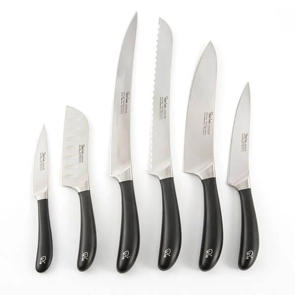 Robert Welch Signature Book Oak 7 Piece Knife Block Set 5 Robert Welch Signature Book Oak 7 Piece Knife Block Set - Image 3