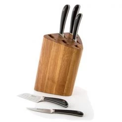 Robert Welch Signature Prism Oak 7 Piece Knife Block Set