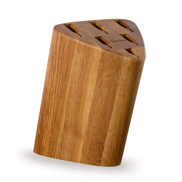 Robert Welch Signature Prism Oak 7 Piece Knife Block Set 4 Robert Welch Signature Prism Oak 7 Piece Knife Block Set - Image 2