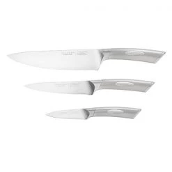 Scanpan Classic Steel 3 Piece Chefs Knife Set