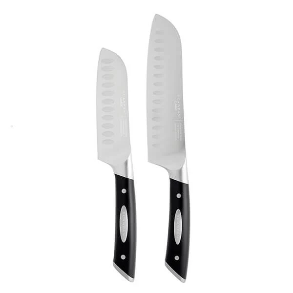 Scanpan Classic 2 Piece Santoku Set 3 Scanpan Classic 2 Piece Santoku Set