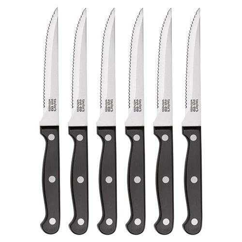 Taylor's Eye Witness Taylors Eye Witness 6 Piece Steak Knife Set 4 Taylor's Eye Witness Taylors Eye Witness 6 Piece Steak Knife Set - Image 2