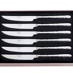 Arthur Price Monsoon Mirage Box Set Of 6 Steak Knives -KITCHEN KNIVES Sales Store ZMIR0841 Arthur Price Monsoon Mirage Steak Knives Box Set 3
