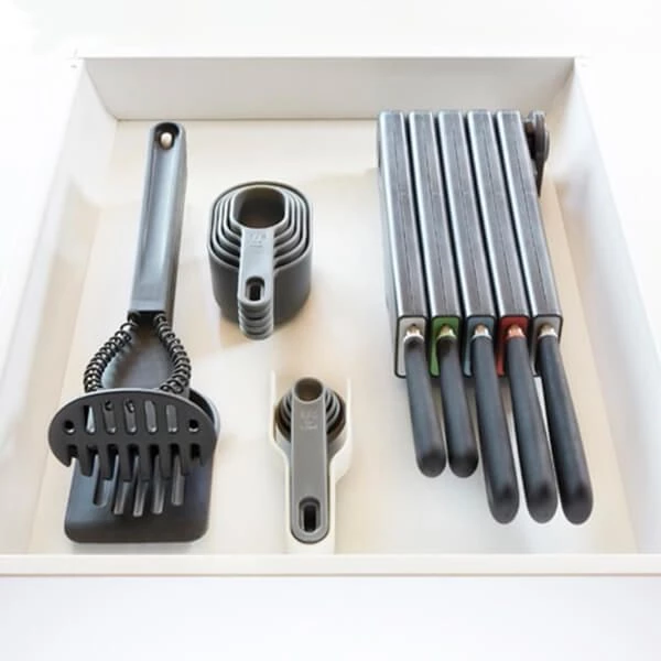 Venn 5 Piece Multi Use Knife Block Set, Free Standing, Wall Mounted Or Drawer Store 6 Venn 5 Piece Multi Use Knife Block Set, Free Standing, Wall Mounted Or Drawer Store - Image 4